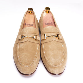 5361 Bit Loafers Khaki Suede