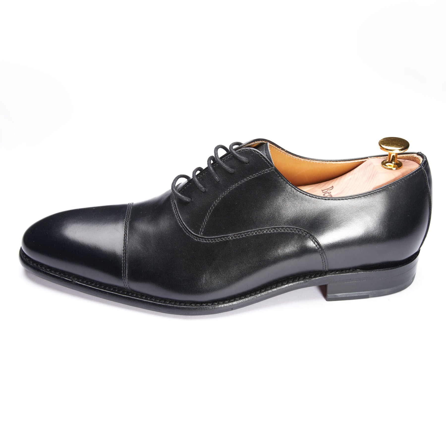 2639-K1 Cap Toe Oxford Black