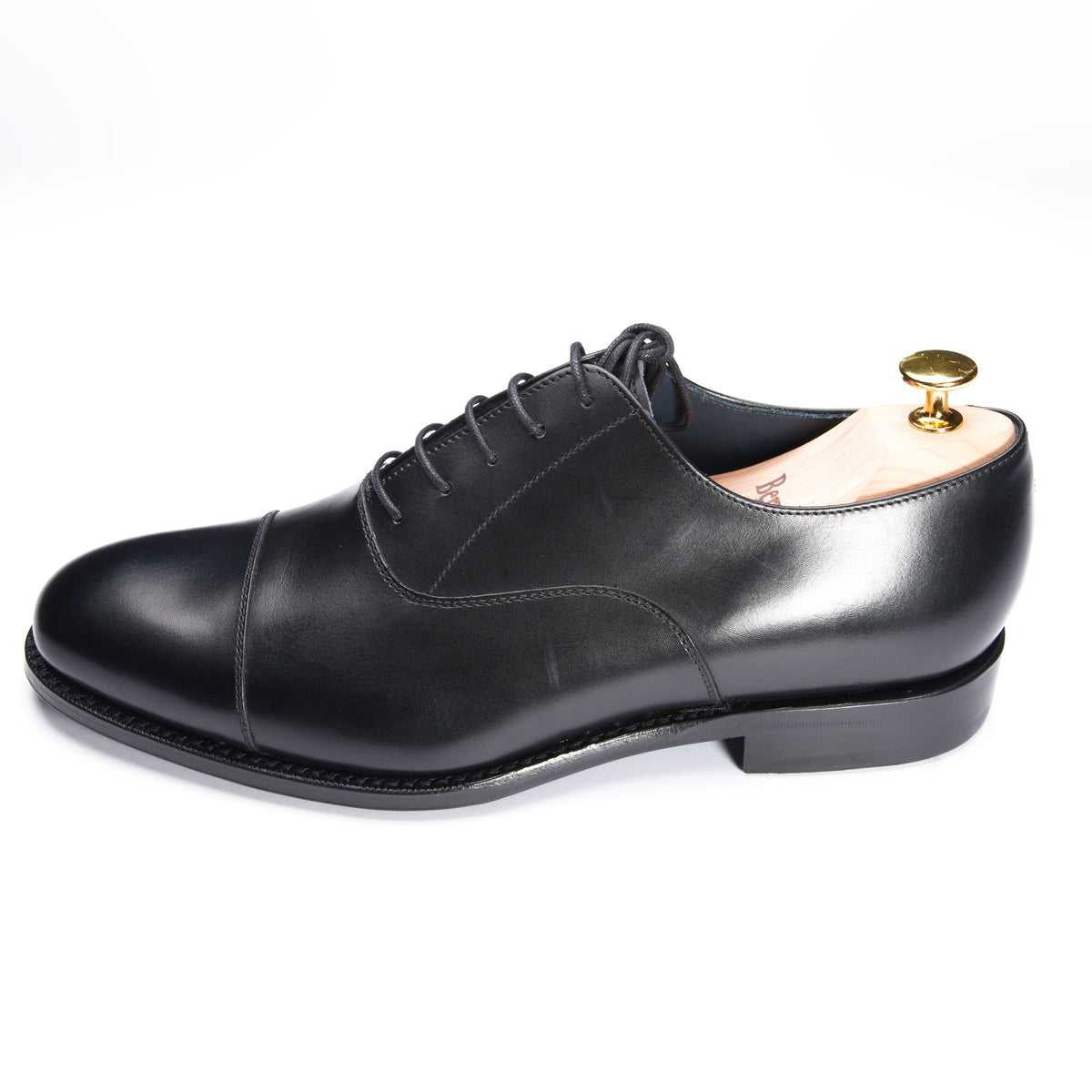 6824 Cap Toe Oxford Black