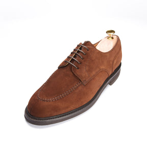 4558 Split-Toe Derby Dark Brown Suede