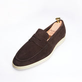 5371 Penny Slip-On Loafers Driftwood Suede