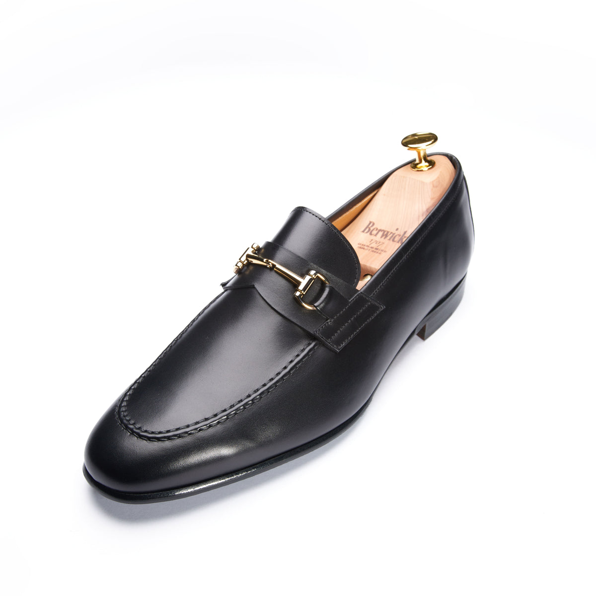 5361 Lightweight Bit Loafers Black Calf