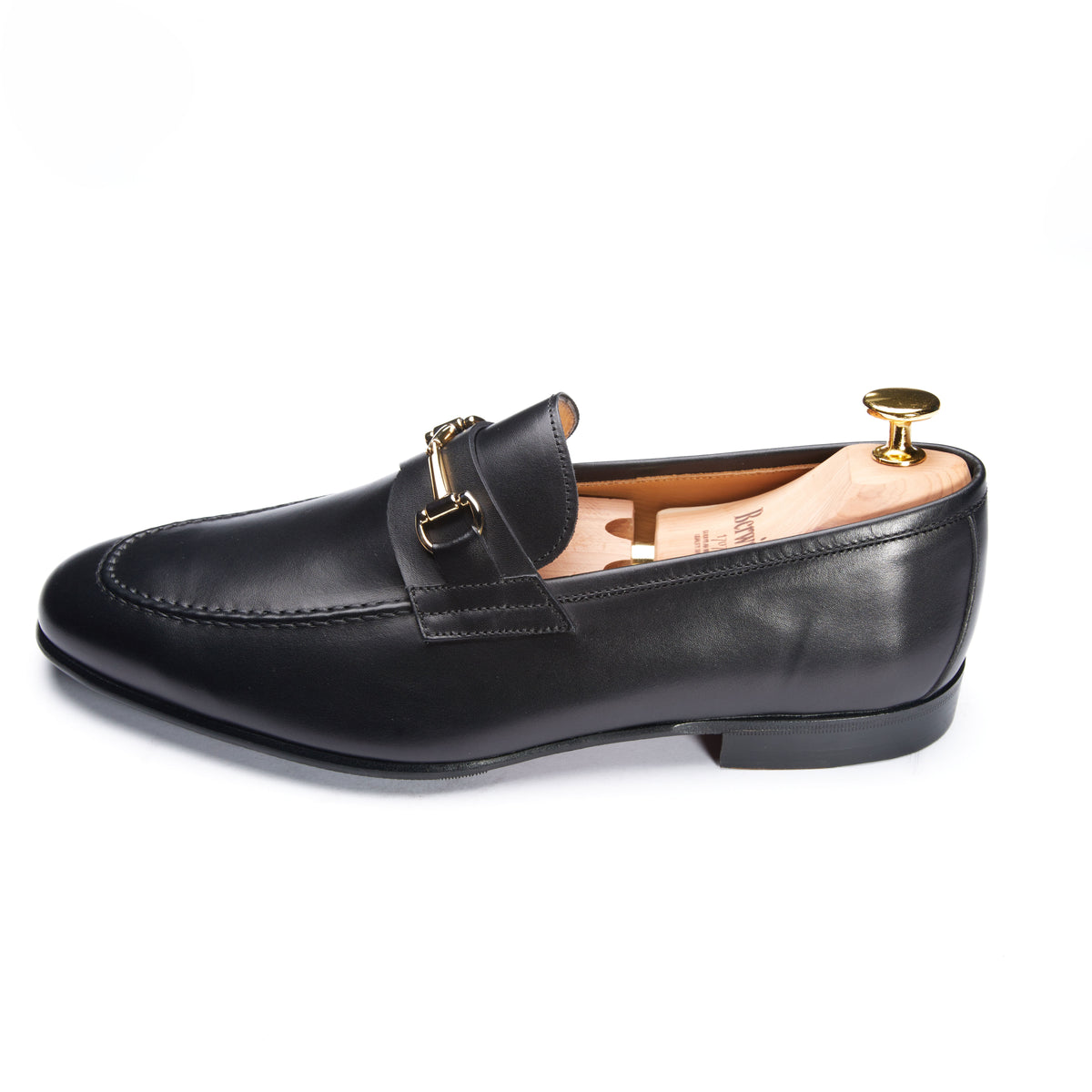 5361 Lightweight Bit Loafers Black Calf